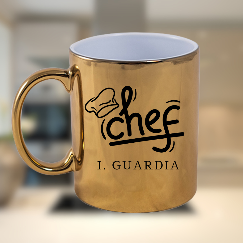 Taza personalizada con diseño único y acabado brillante